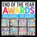End of the Year Awards Bundle - 500+ Creative Student Award Certificates