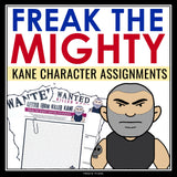 Freak the Mighty Assignments - Character Analysis of Killer Kane in the Novel