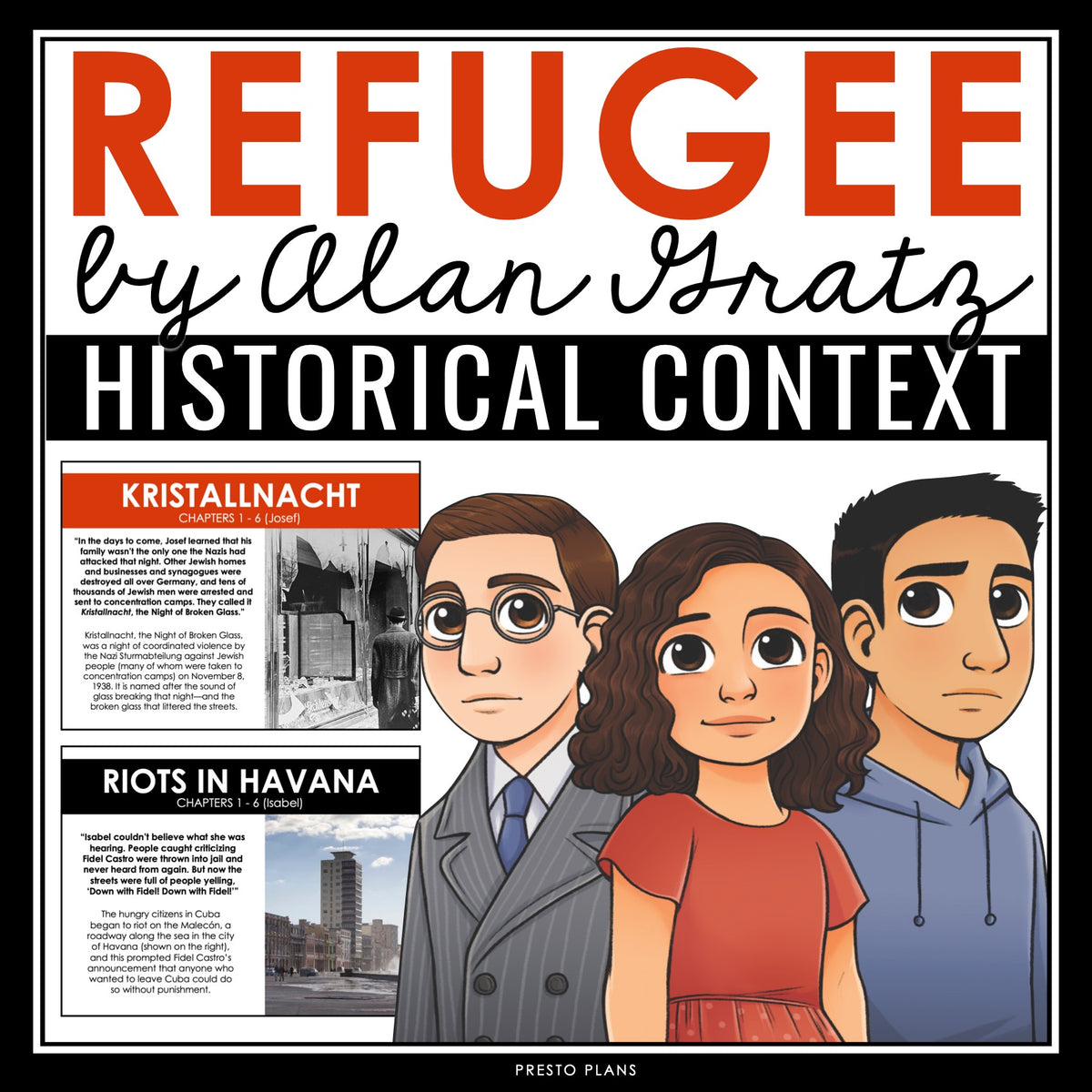 Refugee by Alan Gratz Historical Context Notes for the Novel by Chapte