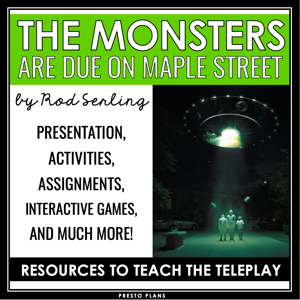 monsters on maple street script The Monsters Are Due on Maple Street Twilight Zone