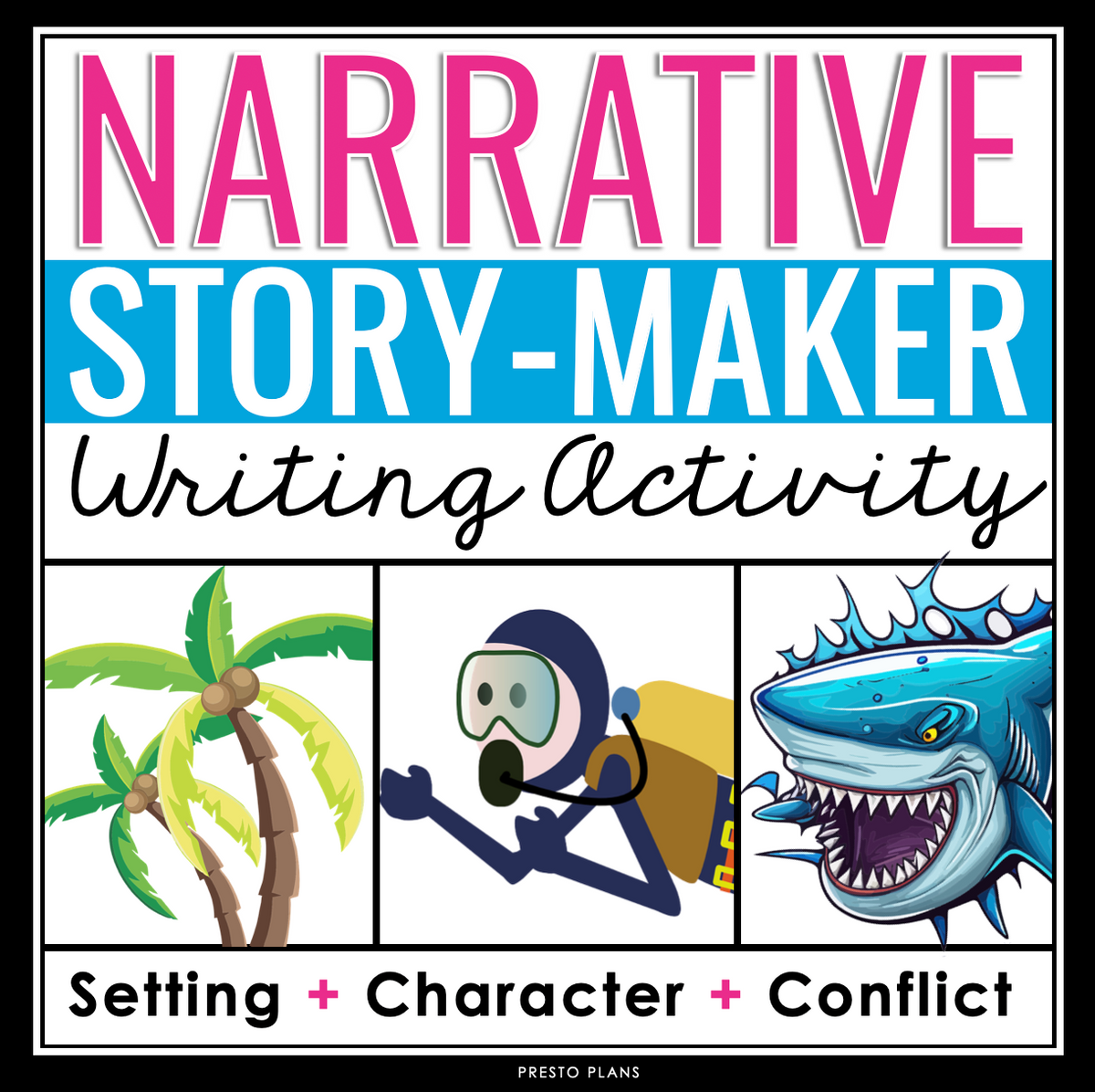 Narrative Writing Prompts - Creative Writing Story Starters - Story El ...