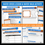 A Long Walk to Water Activity Bundle - Creative Novel Activities and Assignments