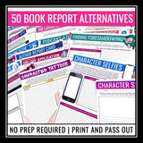Assignments for Any Novel or Short Story - Fiction Reading Book Report (Vol 2)