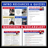 Freak the Mighty Unit Plan - Rodman Philbrick Novel Study Reading Unit - Digital