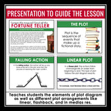 Plot Diagram and Structures Presentation & Escape Room Reading Activity