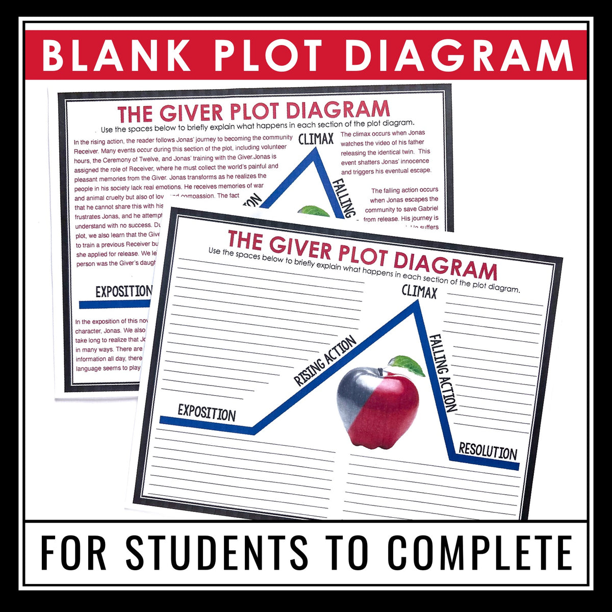 The Giver Plot Diagram Assignment Analyzing Plot Structure Presto Plans