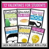 Valentine's Day Cards - Funny Pun Valentines - Gift For Students From Teacher