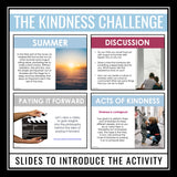 Wonder Kindness Activity - Random Acts of Kindness for R.J. Palacio's Novel