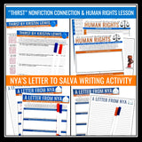 A Long Walk to Water Activity Bundle - Creative Novel Activities and Assignments