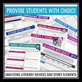 Assignments for Any Novel or Short Story - Fiction Reading Book Report (Vol 2)
