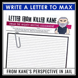 Freak the Mighty Assignments - Character Analysis of Killer Kane in the Novel