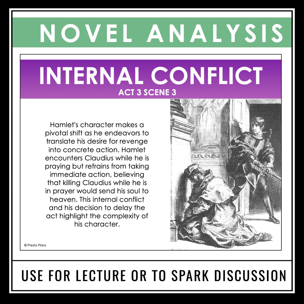 Hamlet Analysis Notes Presentation Analyzing Literary Devices Shakes