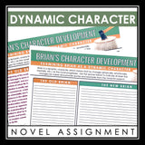 Hatchet Character Assignment - Analyzing Brian from Gary Paulsen's Novel