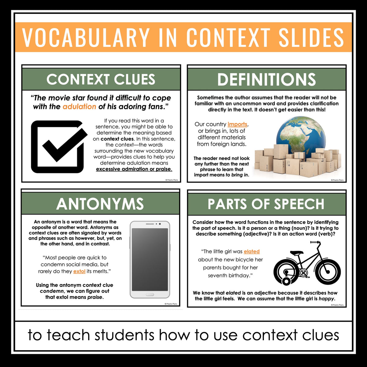 Hatchet Vocabulary Booklet, Presentation, and Answer Key with Definiti