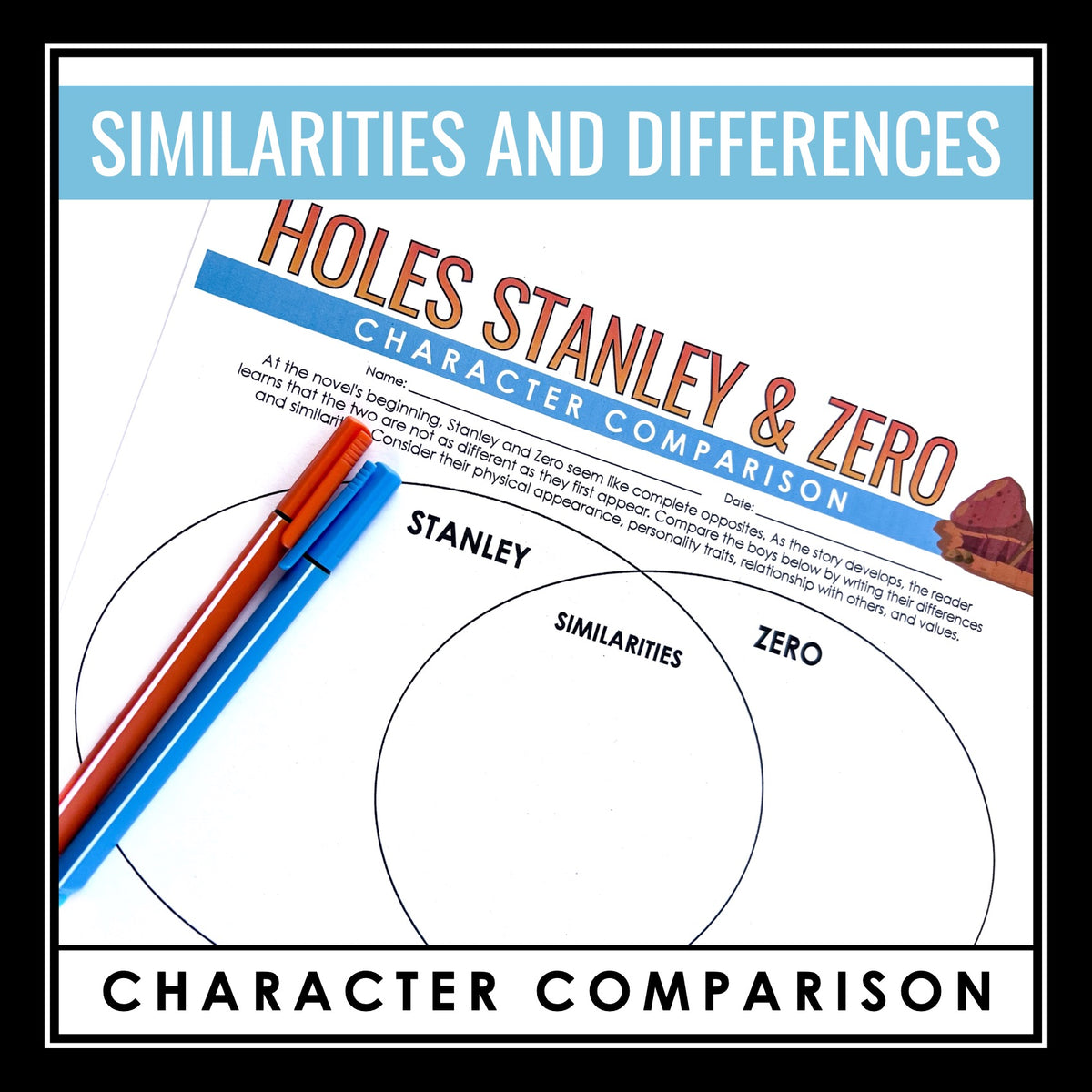 Holes Character Analysis Assignment Comparing Stanley and Zero Lou
