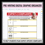 Valentine's Day Writing Activity – Cupid's Rant Digital Writing Assignment