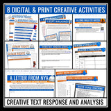 A Long Walk to Water Unit Plan - Novel Study Reading Unit - Digital Print Bundle