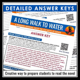 A Long Walk to Water Activity - Lost Boys of Sudan WebQuest Historical Context