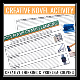Hatchet Activity - Plane Crash Survival Assignment for Gary Paulsen's Novel