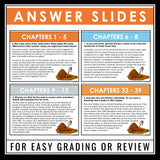 Holes Questions Comprehension & Analysis Chapter Reading Questions Louis Sachar