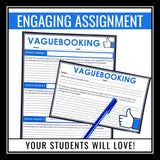 Inference Activity - Making Inferences in Vague Social Media Posts Assignments