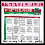 The Westing Game Final Creative Project - Design Your Own Novel Board Game