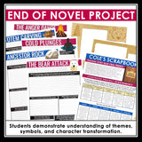 Touching Spirit Bear Final Novel Project - Cole's Scrapbook Creative Assignment