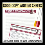 Valentine's Day Writing Activity – Cupid's Rant Creative Writing Assignment