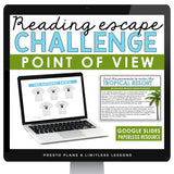 Point of View Slides & First, Second, & Third Person Digital Reading Activity