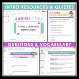 A Wrinkle in Time Unit Plan - Madeleine L'Engle Novel Study Unit - Digital