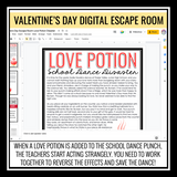 Valentine's Day Escape Room Activity - Team Builder Breakout Game - Digital