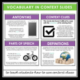 To Kill a Mockingbird Vocabulary Booklet, Presentation, Answer Key Definitions