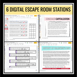 Valentine's Day Escape Room Activity - Team Builder Breakout Game - Digital