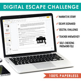 Drama Terms Introduction & Theater Escape Room Digital Script Reading Activity
