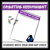 Poetry Rap - Using Rap Song Lyrics to Teach Poetry Presentation and Activities