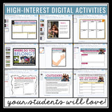 The Outsiders Unit Plan - S.E. Hinton Novel Study Reading Unit - Digital Version