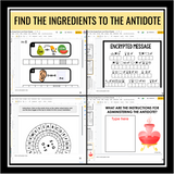 Valentine's Day Escape Room Activity - Team Builder Breakout Game - Digital