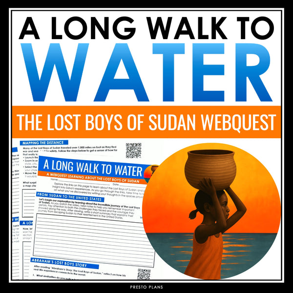 A Long Walk to Water Activity - Lost Boys of Sudan WebQuest Historical Context