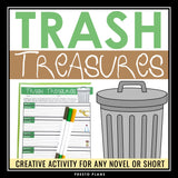 Character Analysis Assignment Any Novel or Short Story - Trash Treasures