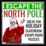 Christmas Escape Room Winter Holiday Team Builder - Escape the North Pole