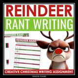 Christmas Writing Activity – Santa’s Reindeer Rant Writing Creative Assignment