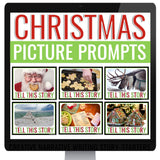 Christmas Writing Picture Prompts - Narrative Writing Digital Story Starters