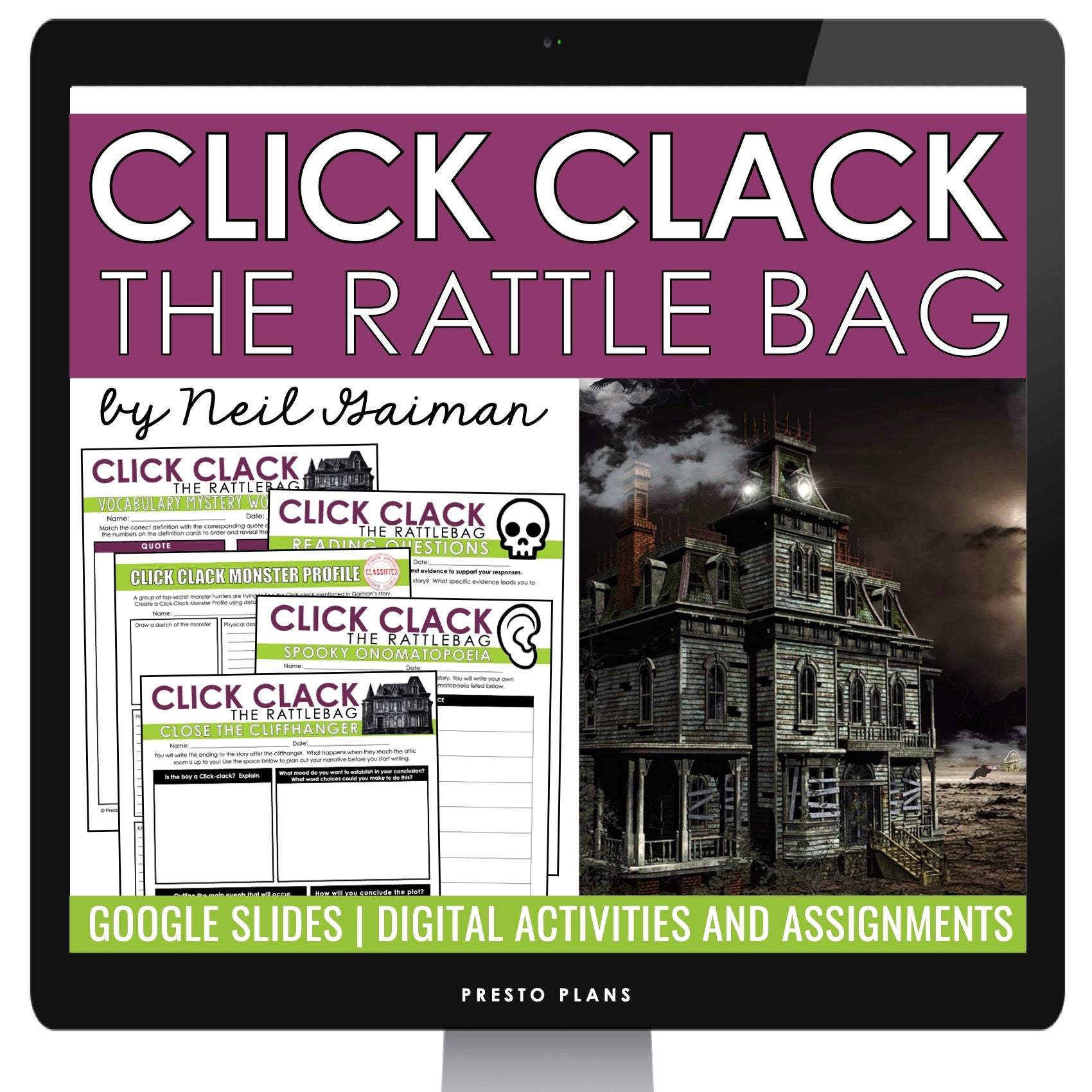 Click Clack the Rattlebag by Neil Gaiman - Digital Short Story