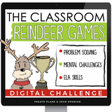 Christmas Escape Room Activity - The Reindeer Games Digital Breakout Challenge