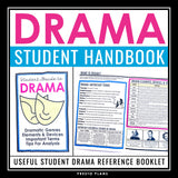 Drama Introduction Booklet - Theater and Drama Terms Student Reference