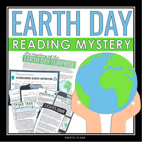 Earth Day Activity – Close Reading Environmental Inference Mystery For Earth Day