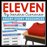 Eleven by Sandra Cisneros Short Story Presentation, Assignments, and Activities