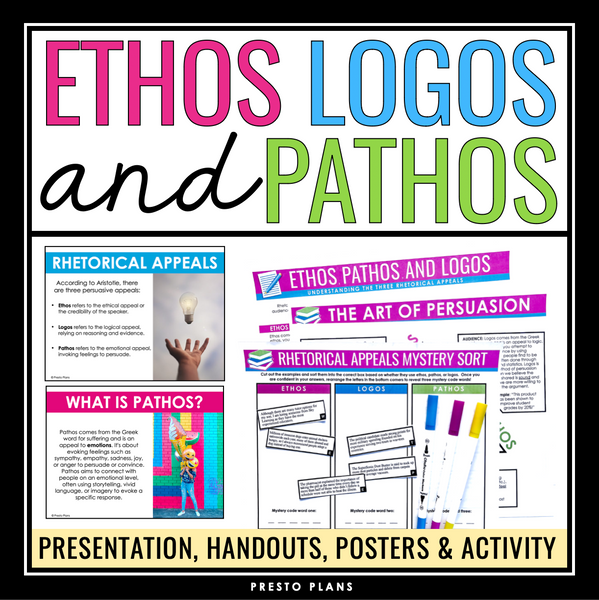 Logos Ethos Pathos Poster