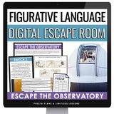 Figurative Language Digital Escape Room Bell Ringers Lit. Devices - Observatory