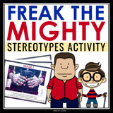 Freak the Mighty Activity - Analyzing the Theme of Stereotyping in the Novel
